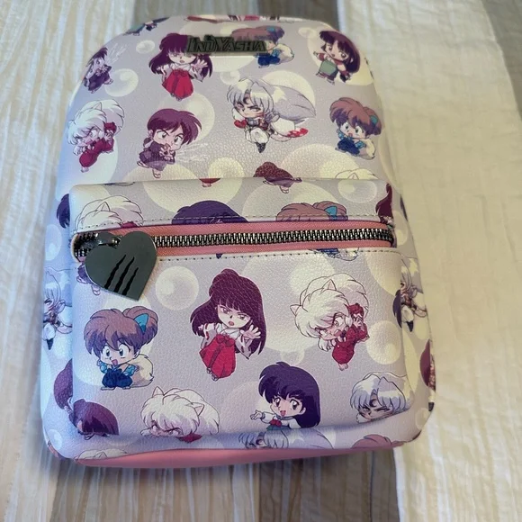 InuYasha Pastel Chibi Character Mini Backpack - Picture 4 of 9